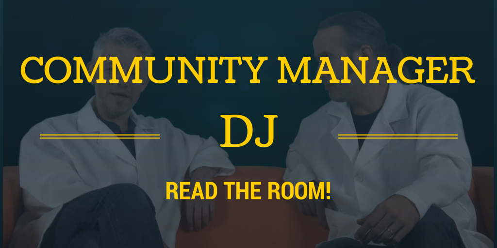 WebSprechstunde: Der Community Manager als DJ